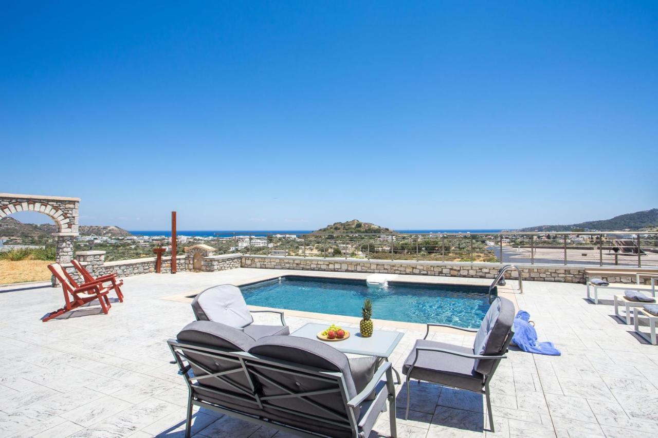 Des & Coo Luxury Villa With Private Pool Фалираки Экстерьер фото