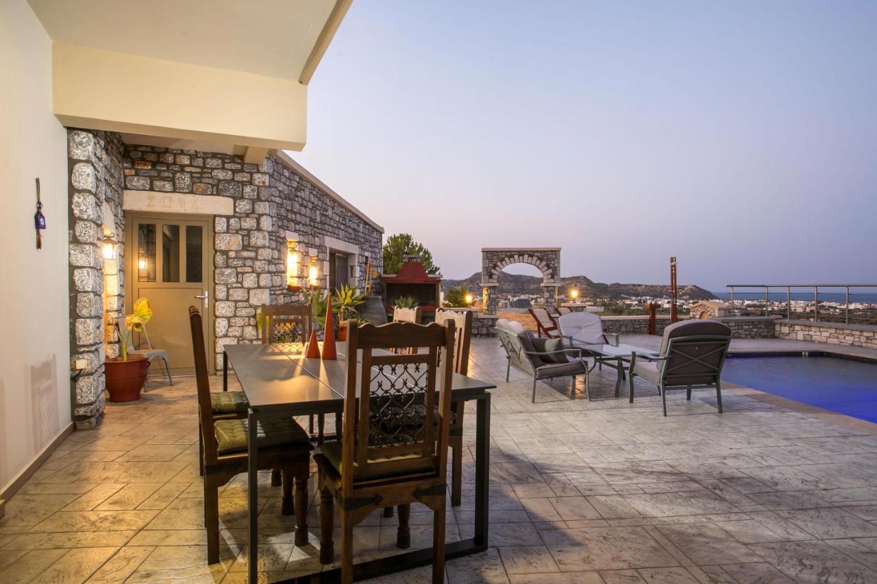Des & Coo Luxury Villa With Private Pool Фалираки Экстерьер фото