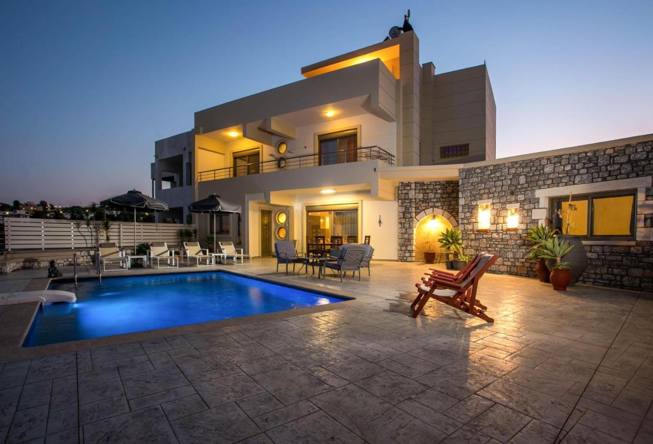 Des & Coo Luxury Villa With Private Pool Фалираки Экстерьер фото